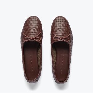 Freda Salvador Roma Round Toe Ballet Flat